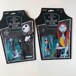 The Nightmare Before Christmas ReAction figures, Jack Skellington and Sally
